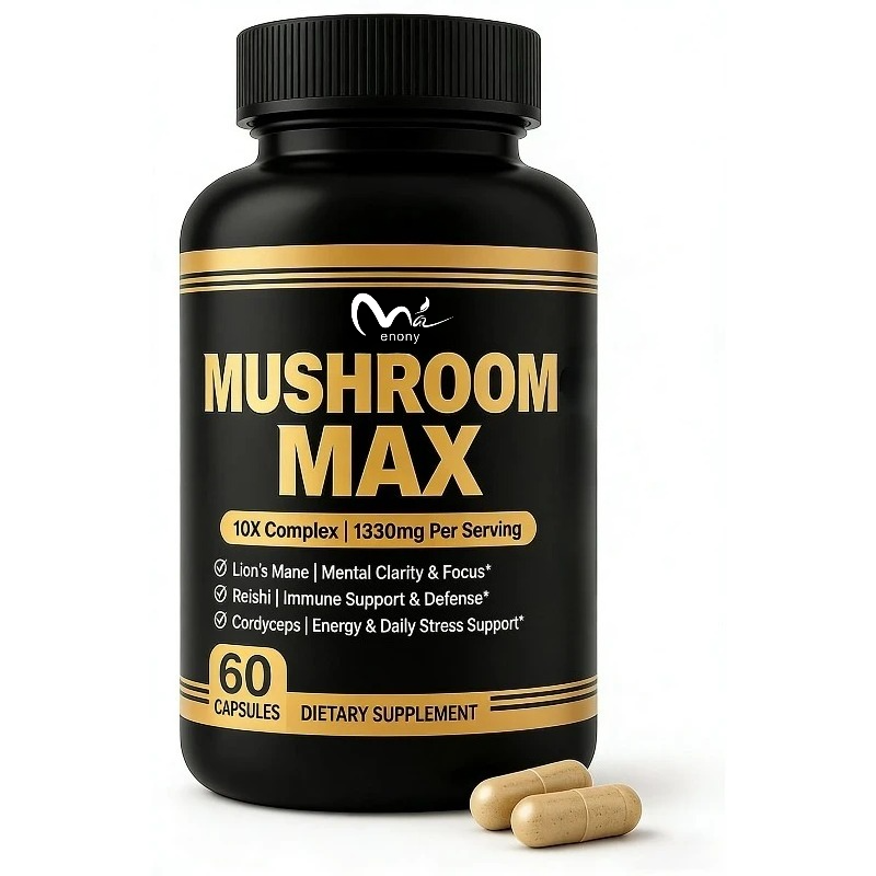 Lion Mane Mushroom - Suplement grzybowy 10 w 1, zawierający