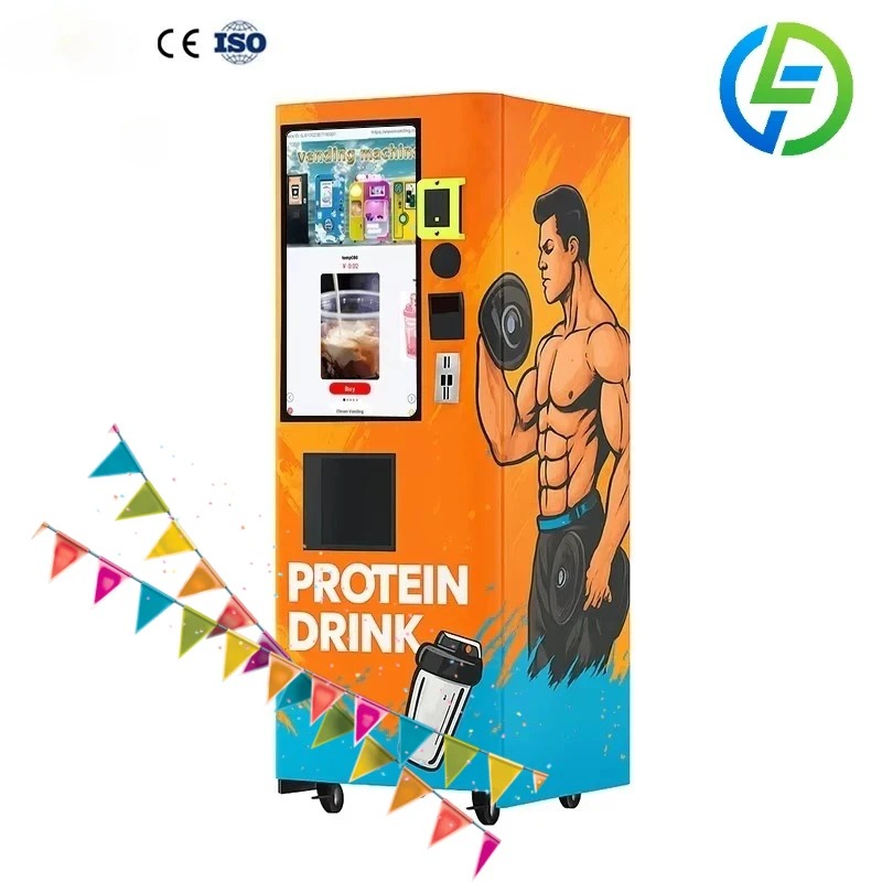 Nutrition In Fitness - Automat do sprzedaży proteinowych koktajli z