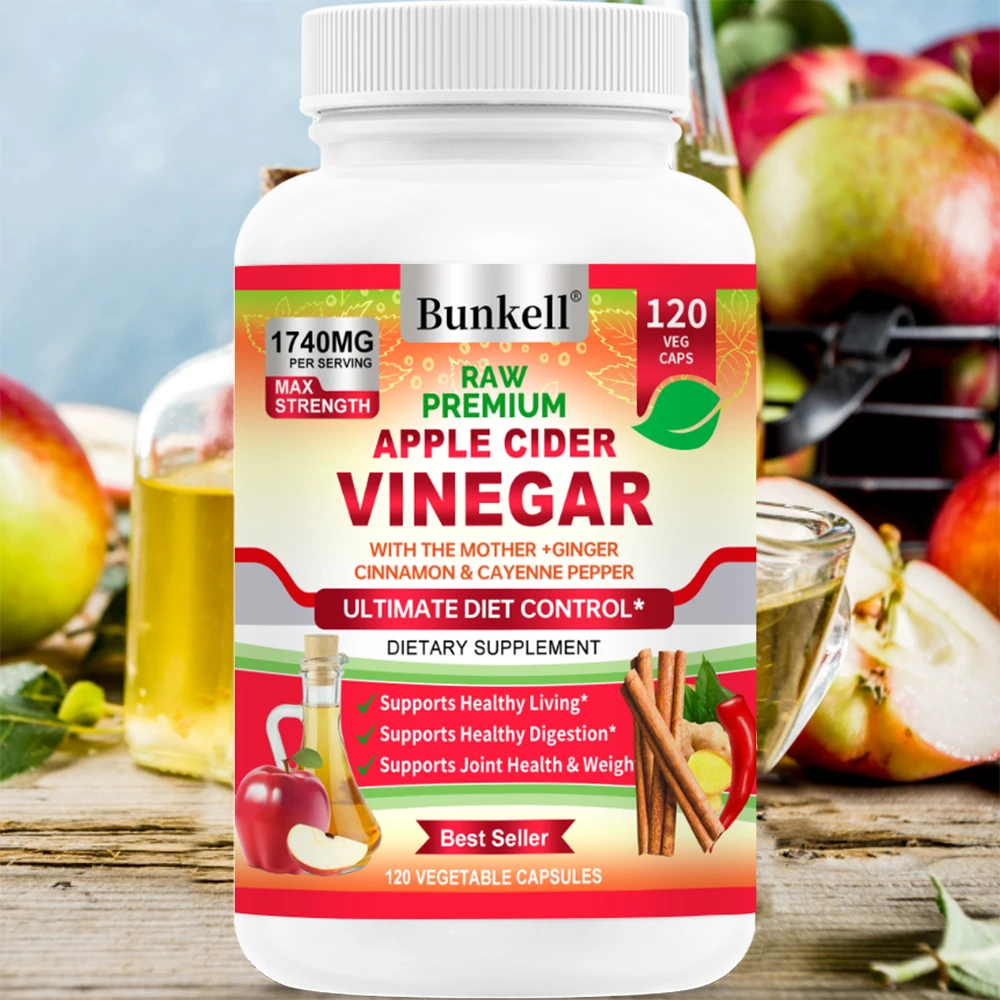 Apple Cider Vinegar Pill - Kapsułki z octu jabłkowego - maks.