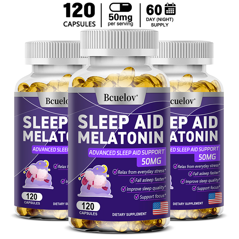 Nutrition & Fitness Hub Photos - Kapsułki Melatonina 25mg z L-Teaninem, Citratem