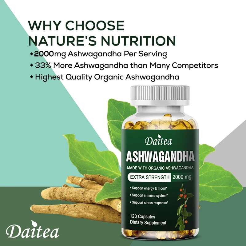 Kapsułka z ekstraktem Daitea A – Ashwagandha Extract Root recenzja i cena