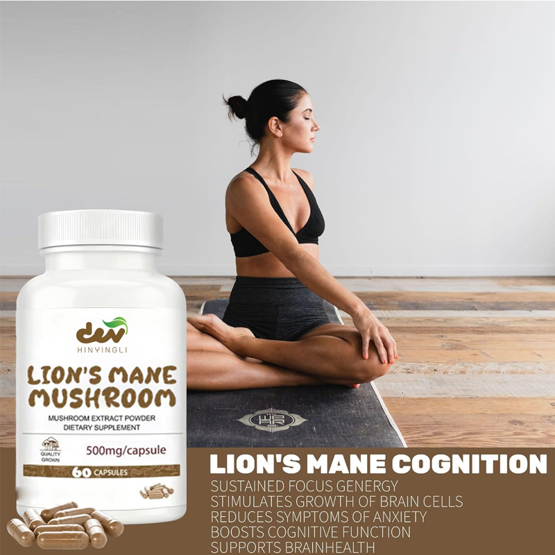 Kapsułki z ekstraktem z Grzyba – Lion Mane Mushroom recenzja i cena