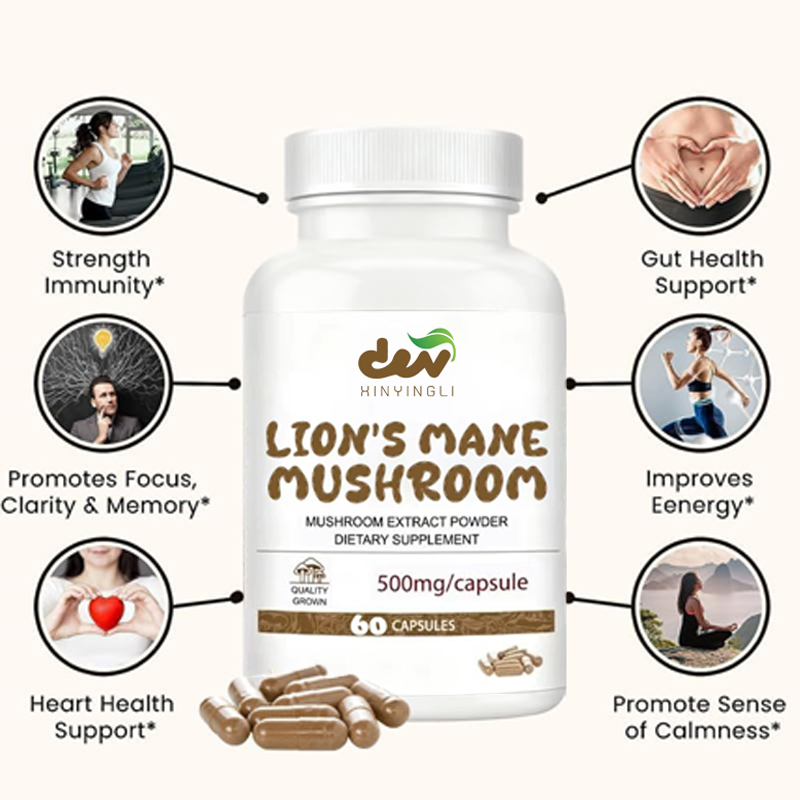 Kapsułki z ekstraktem z Grzyba – Lion Mane Mushroom recenzja i cena