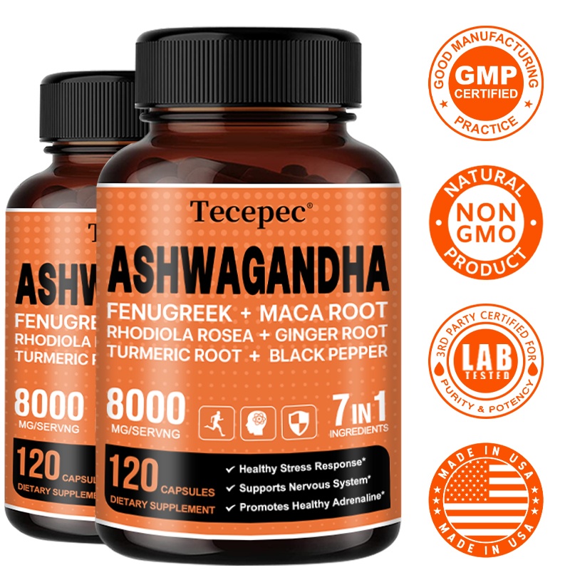 Ashwagandha 8000 mg – kompleks – Ashwagandha Extract Root recenzja i cena
