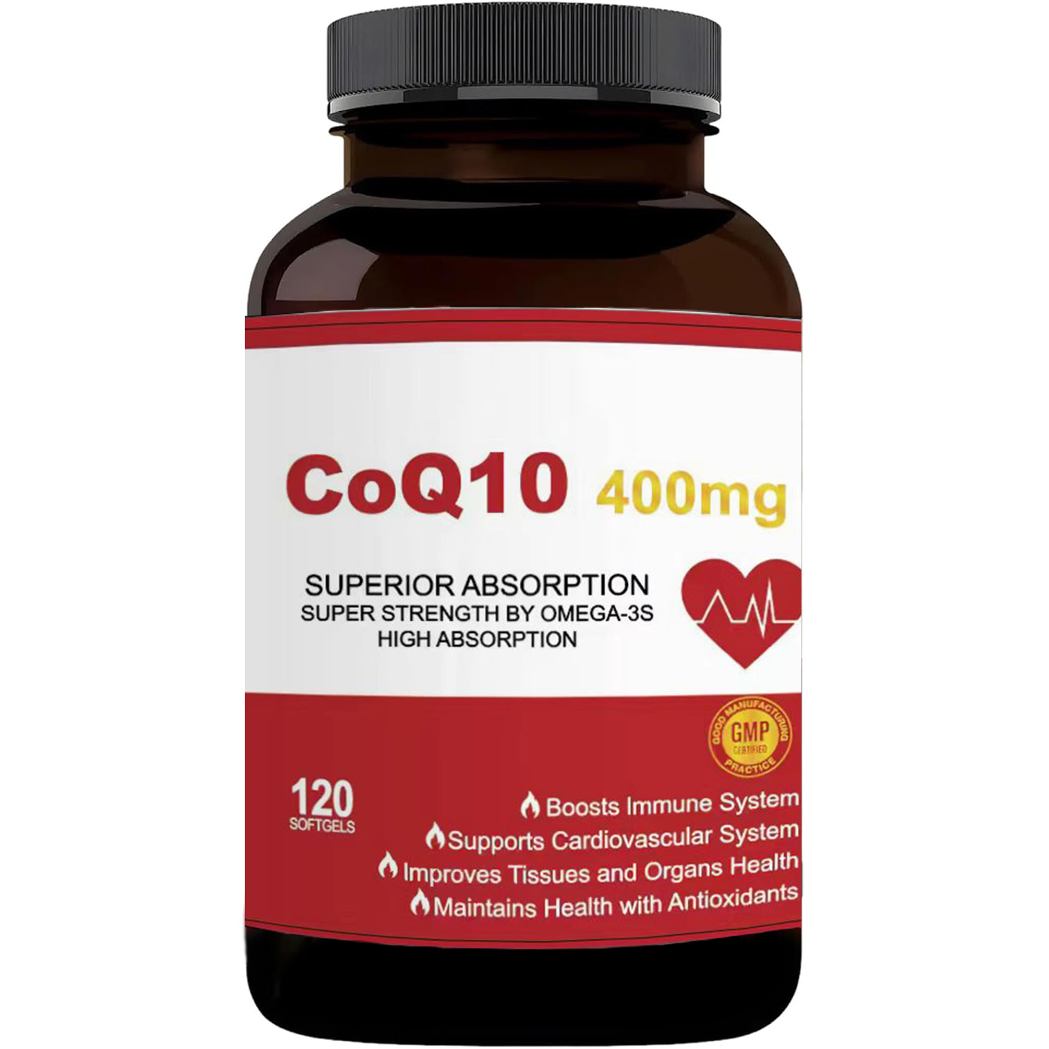 CoQ10 400mg z Omega-3, supleme – Apple Cider Vinegar Pill recenzja i cena
