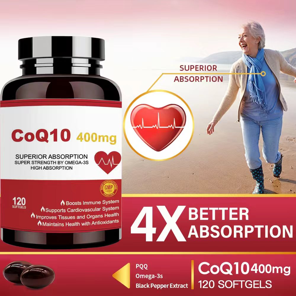 CoQ10 400mg z Omega-3, supleme – Apple Cider Vinegar Pill recenzja i cena