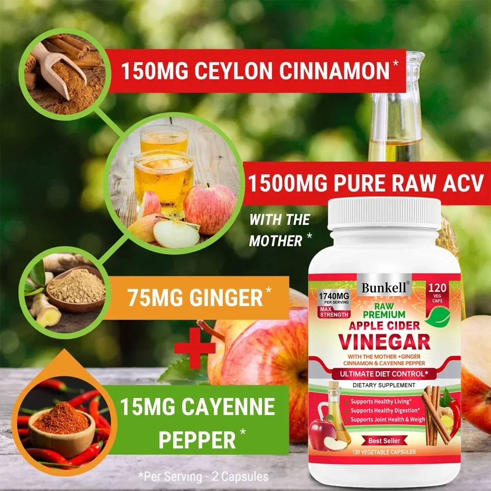 Kapsułki z octu jabłkowego - m – Apple Cider Vinegar Pill recenzja i cena